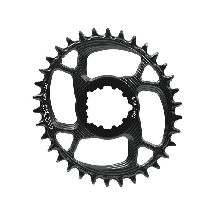 CSIXX TT Chainring SRAM 3mm 34T | Black - 1 - Xciter Sports Apparel