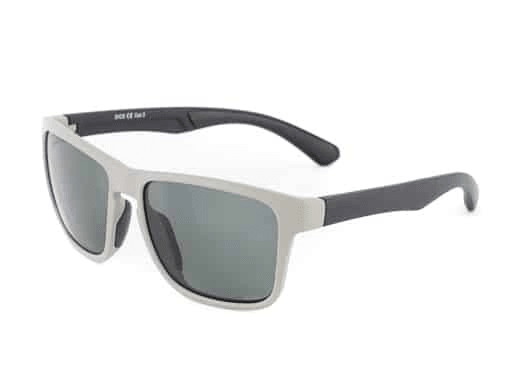 D'ARCS Dice Lifestyle Sunglasses | Matte Grey Frame | Aura HD Urban Green Lens - 1 - Xciter Sports Apparel