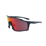 D'Arcs Peak Sport Sunglasses | Matte Black / Red Revo Smoke - 1 - Xciter Sports Apparel