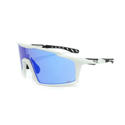 D'Arcs Peak Sport Sunglasses | White / Aura HD Blue Revo - 1 - Xciter Sports Apparel