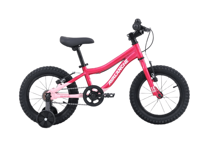 Avalanche Shine 14" Girls Bike – Pink | Kids MTB - 1 - Xciter Sports Apparel