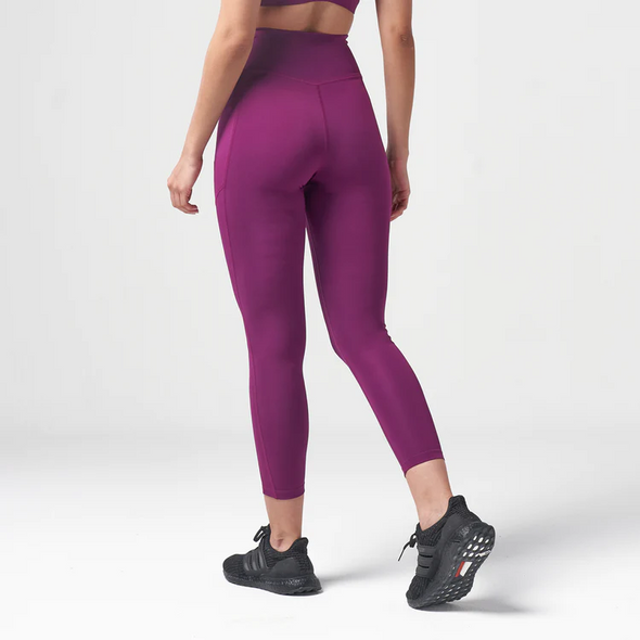 Essential Cropped Leggings - Dark Purple
