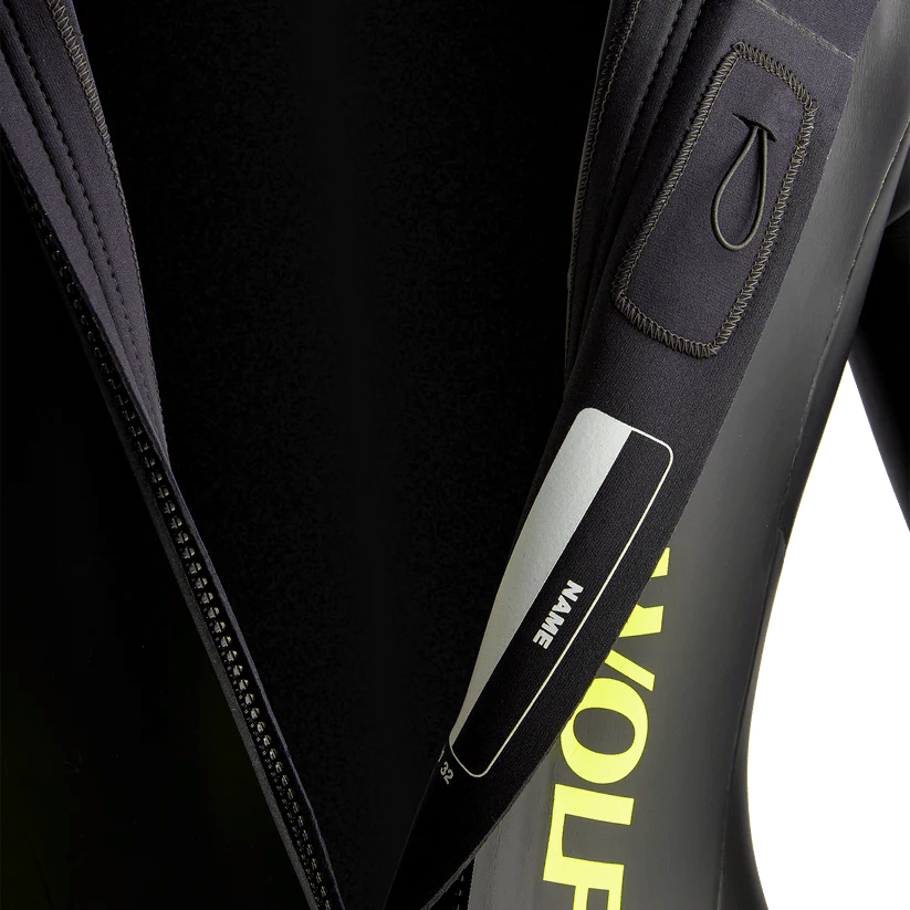Flowolf - Flowolf FH1 Men's Triathlon Wetsuit | Yamamoto Neoprene | Black/Yellow - Triathlon Wetsuit - 29493 - Xciter Sports