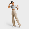 Luxe Wide Leg Pants - Stone