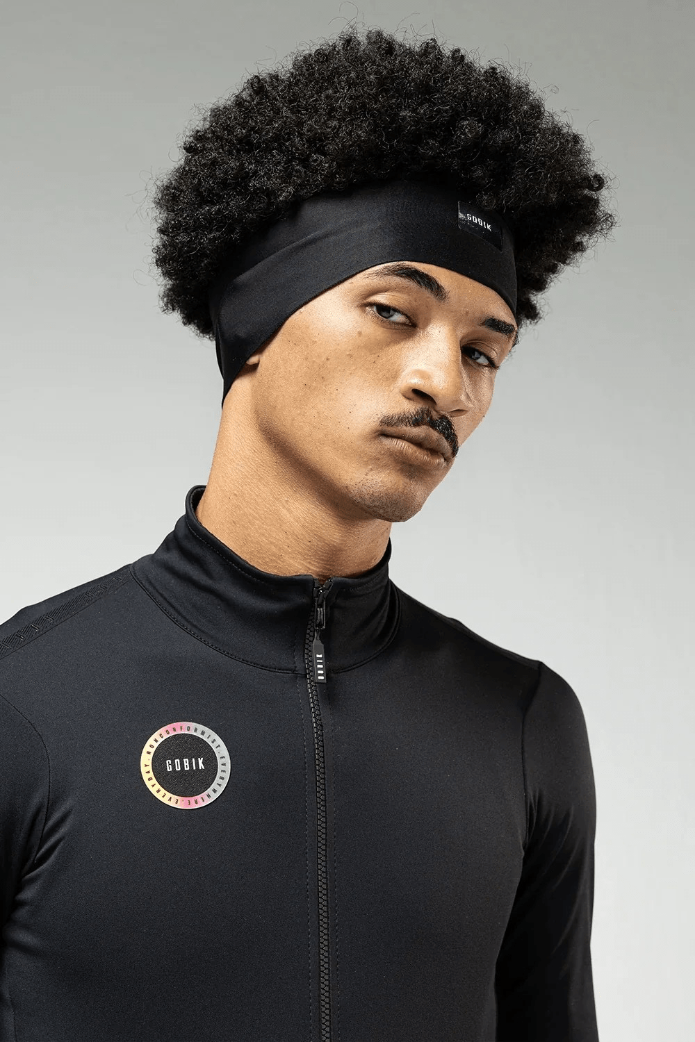 Gobik Frontline Thermal Cycling Headband | Black | Unisex - 4 - Xciter Sports Apparel
