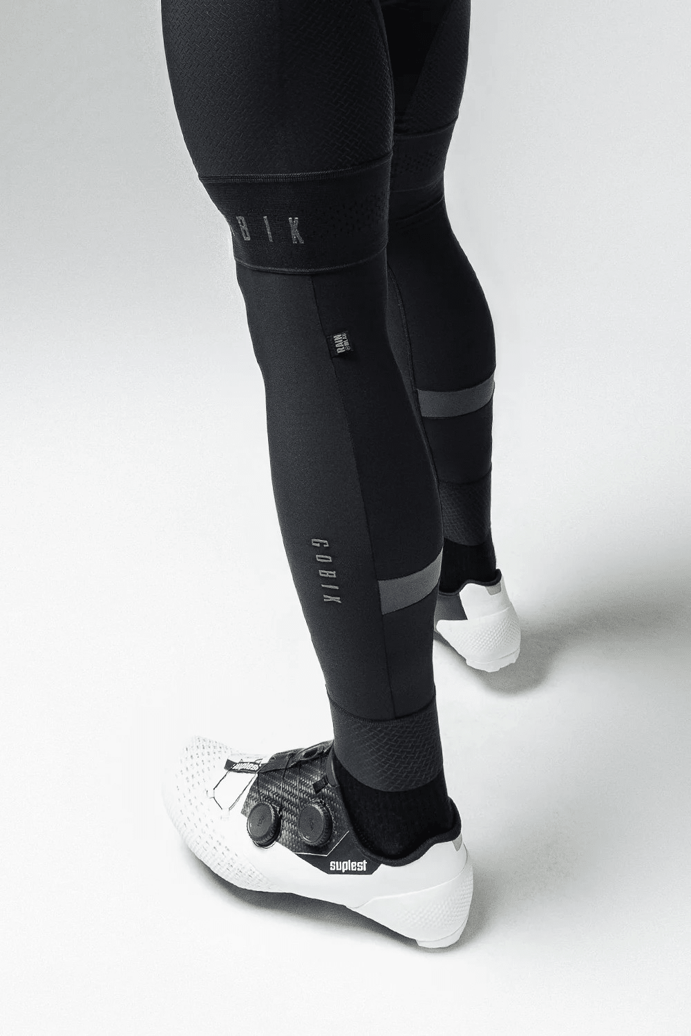 Gobik Kaba Pitch Black Thermal Leg Warmers | Unisex - 4 - Xciter Sports Apparel