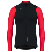 Gobik Men's Cobble Blend Evo Long - Sleeve Cycling Jersey – Cayenne - 1 - Xciter Sports Apparel