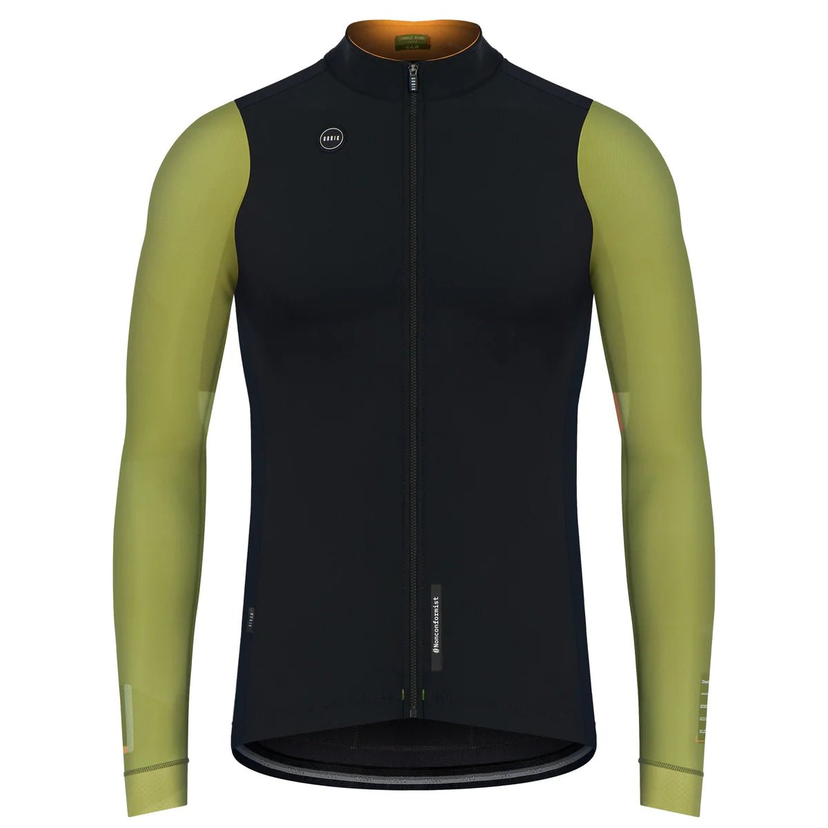 Gobik Men's Leaf Long - Sleeve Cycling Jersey | Cobble Blend - 1 - Xciter Sports Apparel