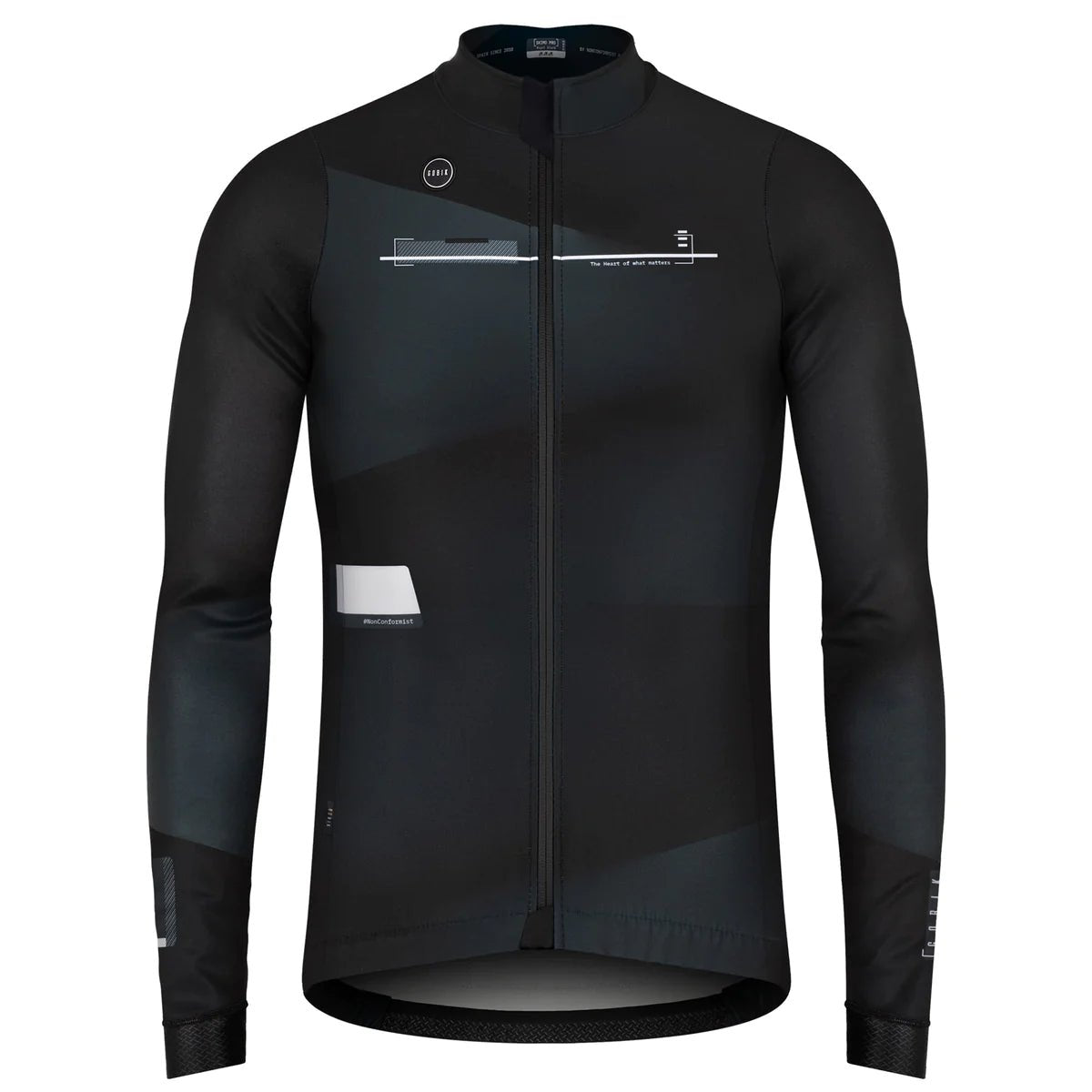 Gobik Skimo Pro Men's Heavy Cycling Jacket | Royal Black - 1 - Xciter Sports Apparel