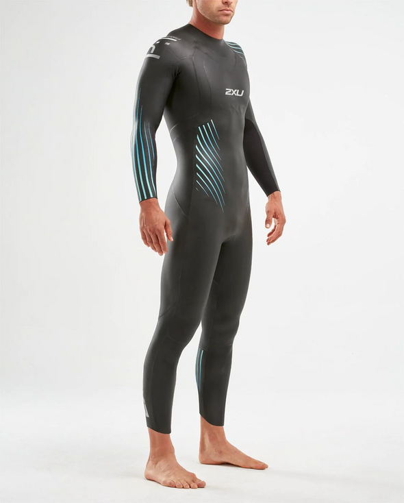 P:1 Propel Wetsuit | Black Blue Ombre - (M)