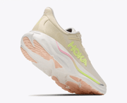 HOKA Arahi 9 women's stability running shoes – Vintage Yellow / Alabaster – lateral side view