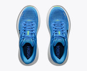 HOKA Bondi 9 Men's Running Shoe - Virtual Blue/Soft Cobalt | Maximum Cushion Road Running - Top View