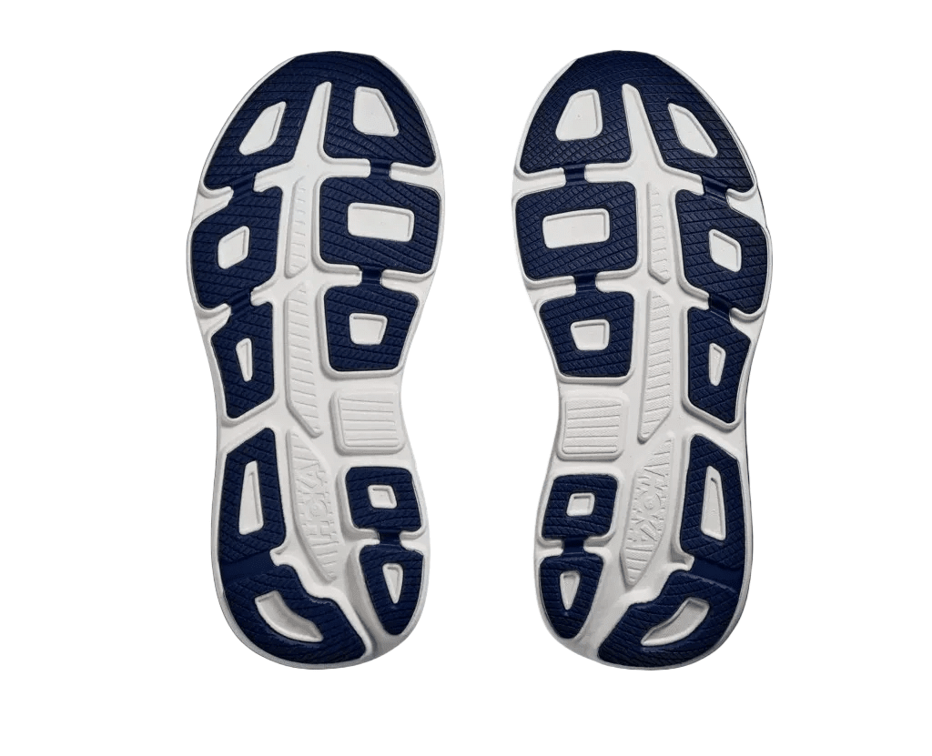 HOKA Bondi 9 Men's Running Shoe - Cobalt Blue/Ultramarine | Maximum Cushion Road Running - Outer Sole View