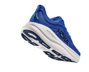 HOKA Bondi 9 Men's Running Shoe - Cobalt Blue/Ultramarine | Maximum Cushion Road Running - Lifestyle View