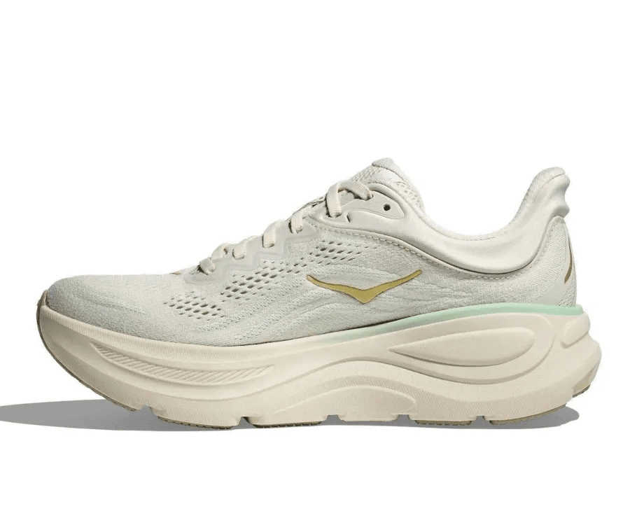HOKA Bondi 9 Women's Running Shoes - Truffle Salt / Sea Glass - View 4