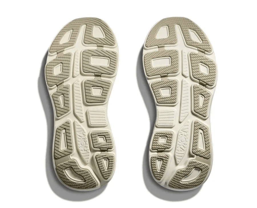 HOKA Bondi 9 Women's Running Shoes - Truffle Salt / Sea Glass - View 3