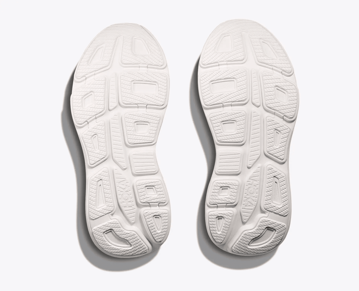 HOKA Bondi 9 Women's Running Shoes - White / White - View 3