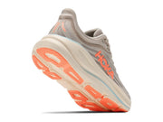HOKA Bondi 9 Women's Running Shoes - River Rock Grey / Mineral Ore - View 4