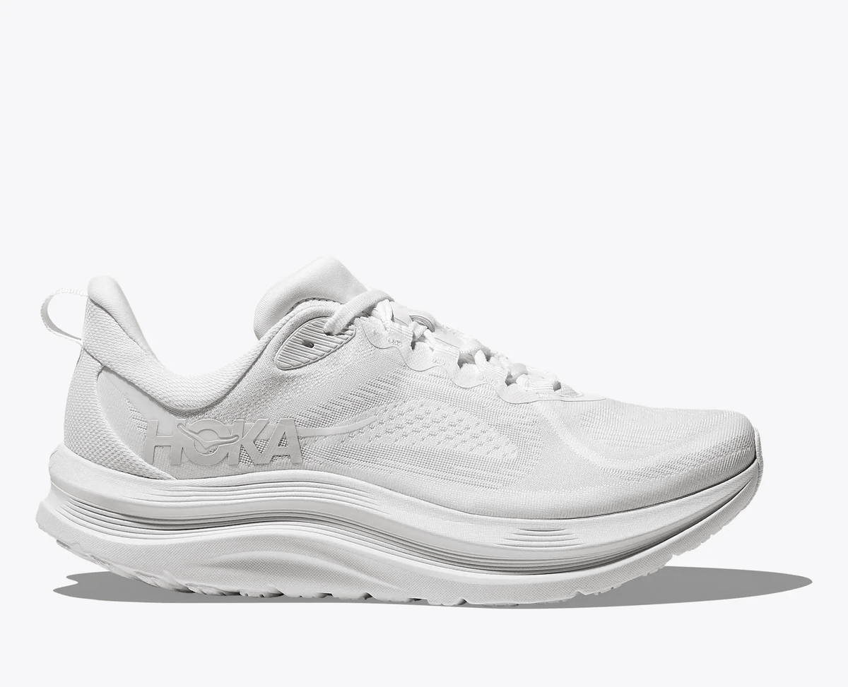 HOKA Kawana 3 women's white training shoe side view