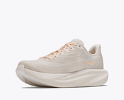 HOKA Mach 7 women's road running shoe in Oat Milk / Alabaster – alternate side view