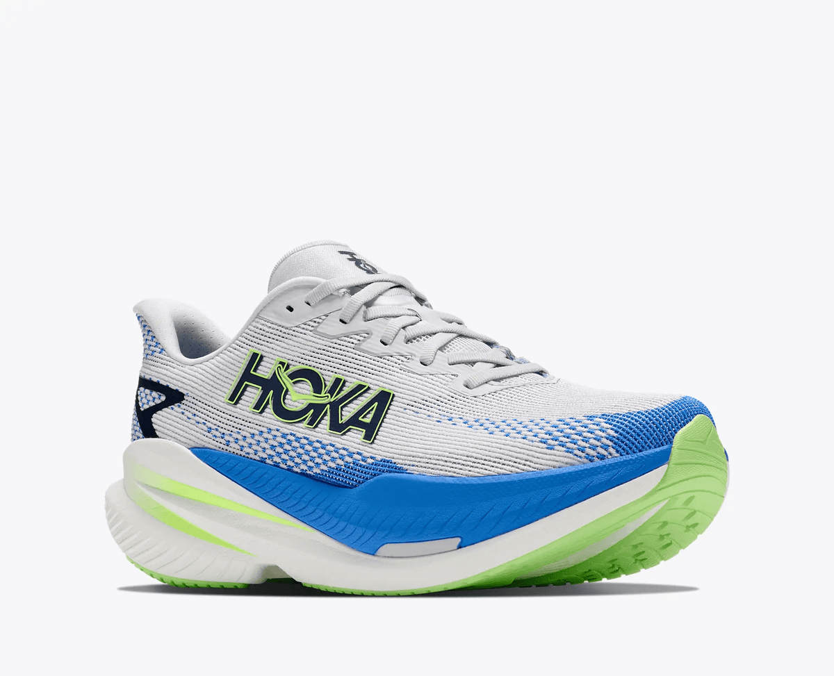 HOKA Mach X 3 men's plated running shoes – Cosmic Grey / Virtual Blue – product image 6