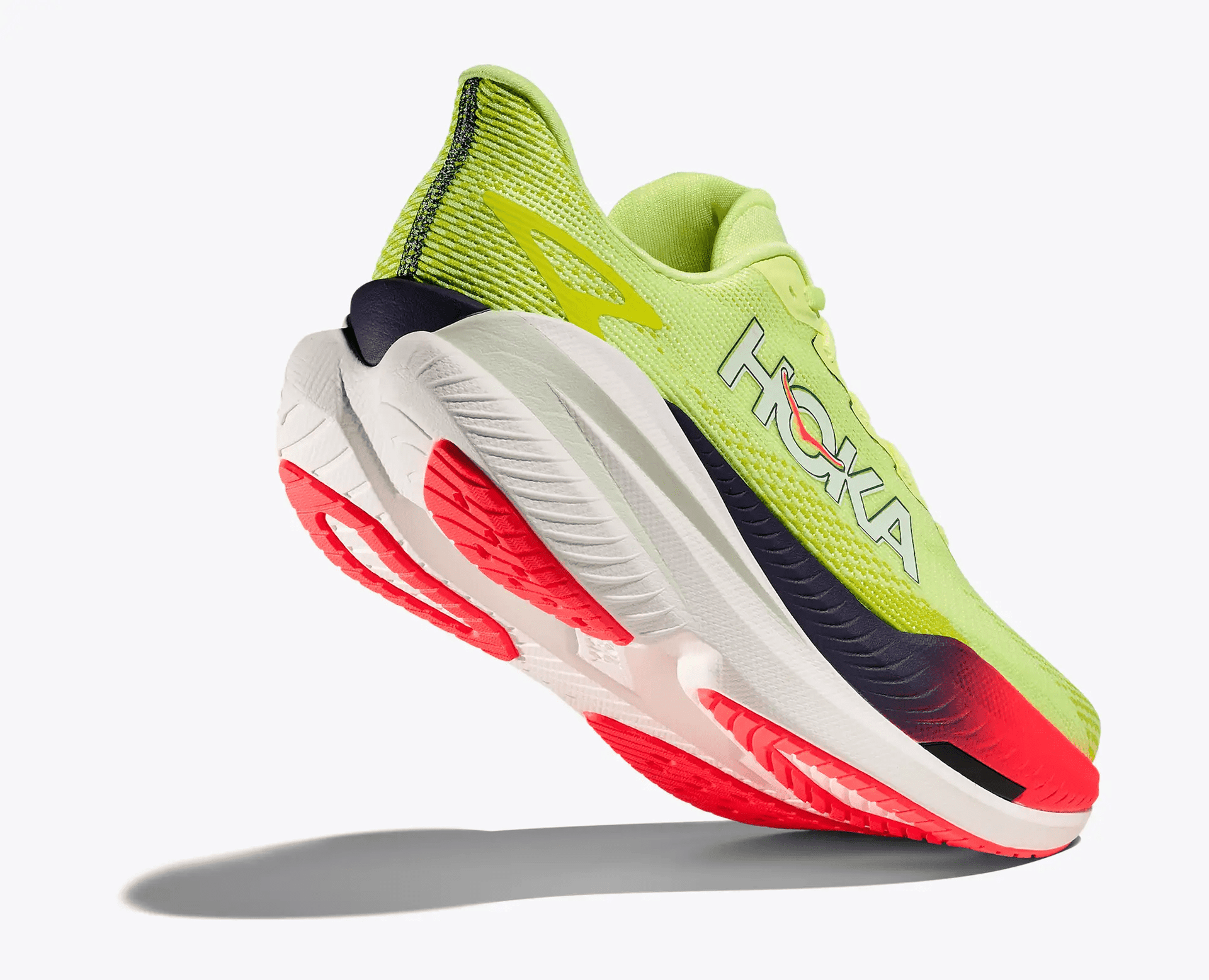 HOKA Mach X 3 men's plated running shoes – Neon Yuzu / Squid Ink – product image 4