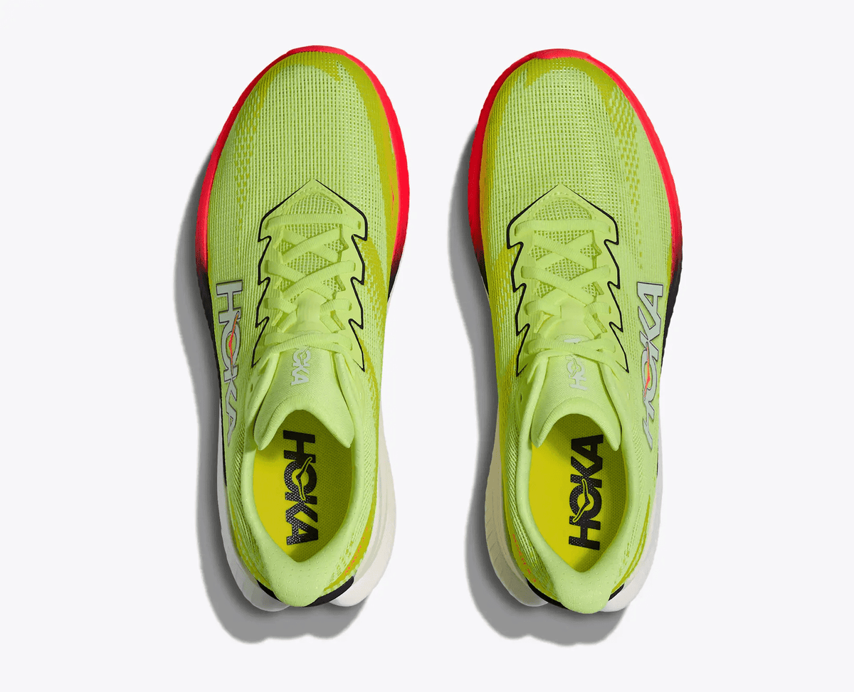 HOKA Mach X 3 men's plated running shoes – Neon Yuzu / Squid Ink – product image 2