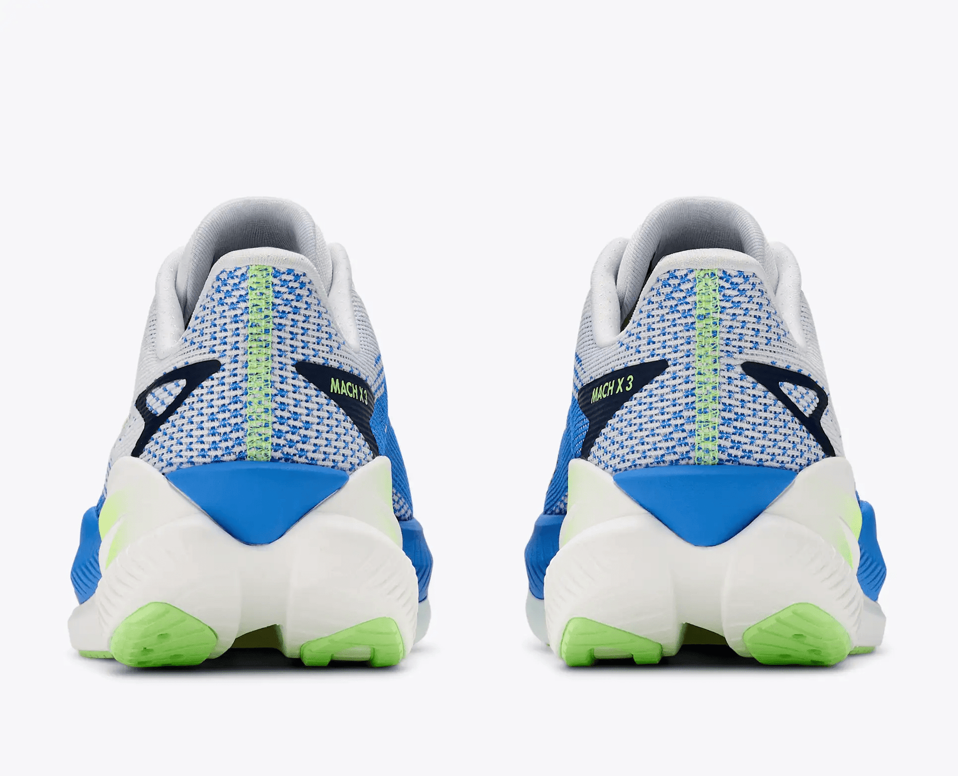 HOKA Mach X 3 men's plated running shoes – Cosmic Grey / Virtual Blue – product image 5