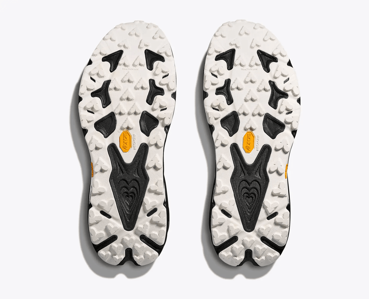 HOKA Speedgoat 7 Men's Trail Running Shoes in Black / White - product view 7