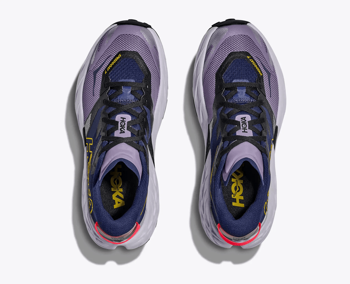 Hoka Women's Speedgoat 7 Trail Running Shoe - Top view- Xciter Sports product detail