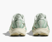 Hoka Clifton 10 women's running shoe in Sea Glass/Jadeite – rear view