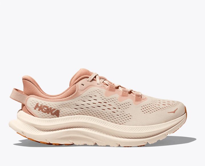 HOKA Kawana 2 women's training shoe in Vanilla / Sandstone – lateral side view