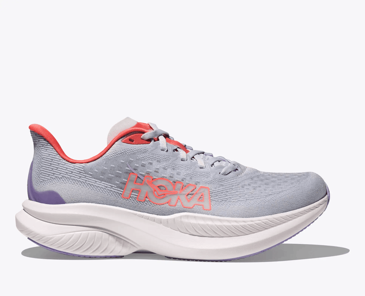 HOKA Mach 6 women's road running shoe – lateral side view