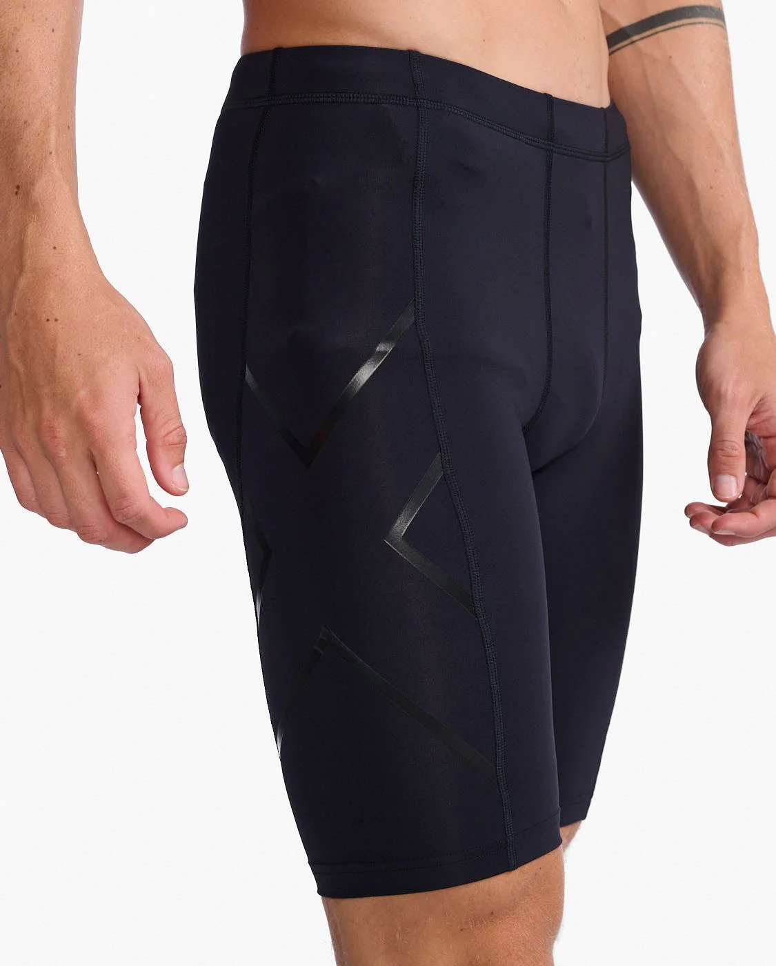 2XU Men's Core Compression Shorts | Black Nero
