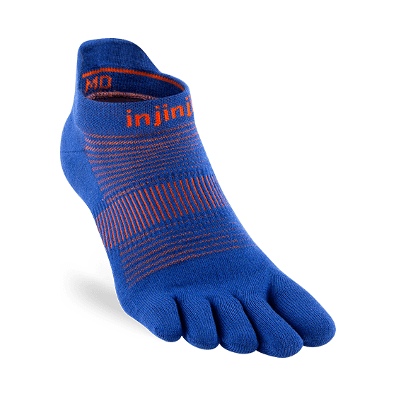 Injinji Run Lightweight No-Show – Five-Toe Design for Road Running | Xciter