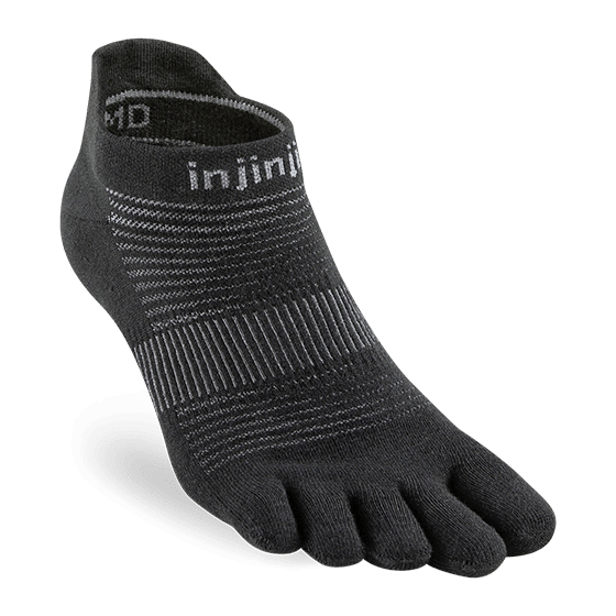 Injinji Run Lightweight No-Show toesocks for running