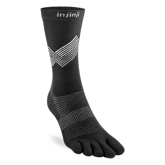 Injinji Run Lightweight Crew Toesocks – Blister-Free Running | Xciter