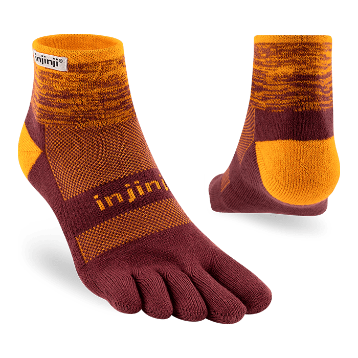 Injinji Trail Midweight Mini-Crew – Performance Trail Sock | Xciter