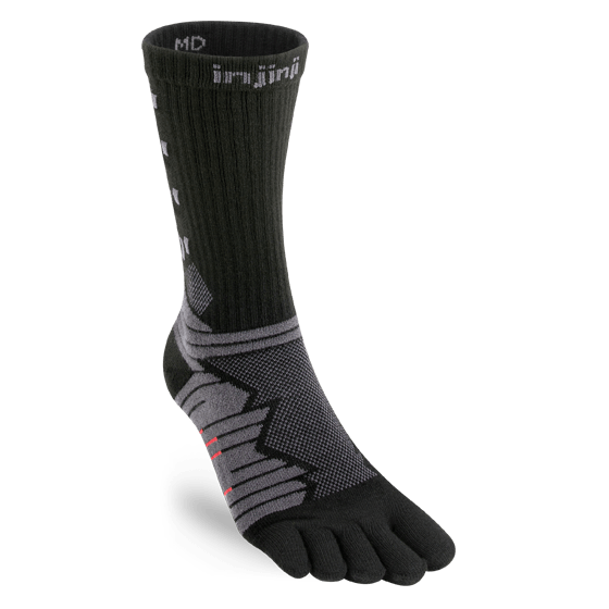 Injinji Ultra Run Crew Toesocks – Maximum Cushioning for Ultra Running | Xciter