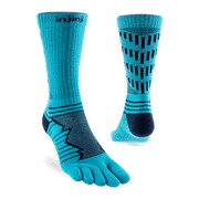 Injinji Ultra Run Crew – Mid-Calf Running Sock for Long Distance | Xciter