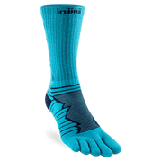 Injinji Ultra Run Crew – Five-Toe Blister Prevention, Crew Height | Xciter