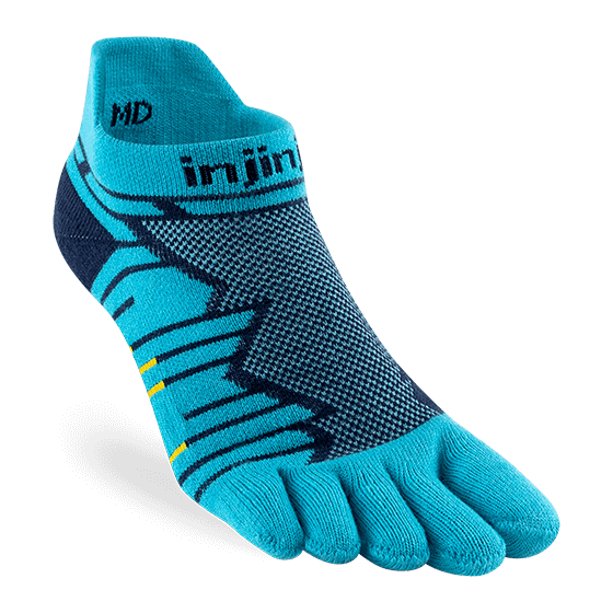 Injinji Ultra Run No-Show Toesocks – Maximum Cushioning for Long Distance | Xciter