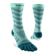 Injinji Women's Ultra Run Crew – Ultra-Cushioned Terry, Crew Height | Xciter