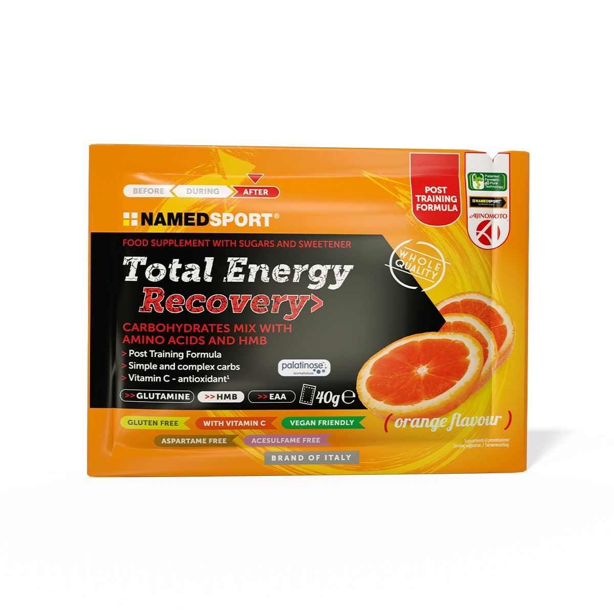 NamedSport Total Energy Recovery Orange 40g