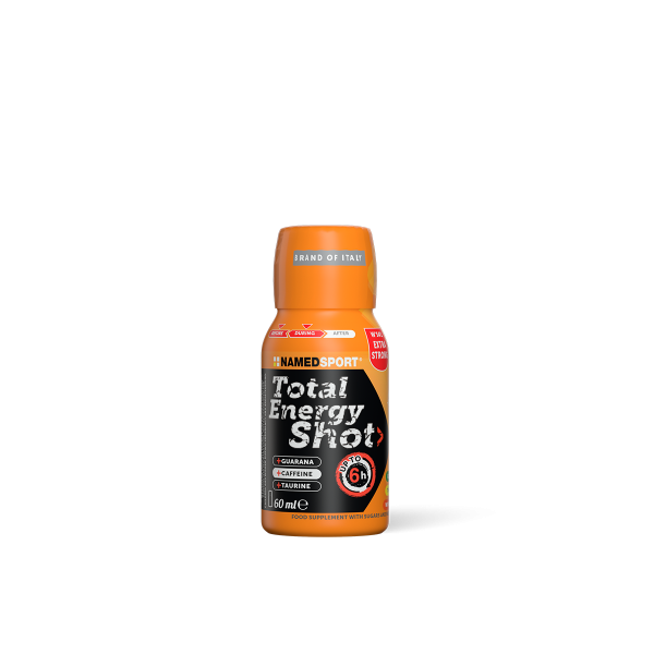 NamedSport Total Energy Shot Orange 60ml | Caffeine & Taurine Energy Boost