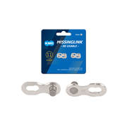KMC 11 - Speed Missing Link Re - Usable 2pcs carded Siver - 1 - Xciter Sports Apparel