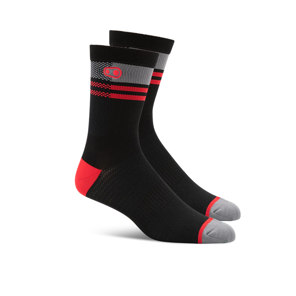 Crankbrothers Icon MTB Socks - Black | Red