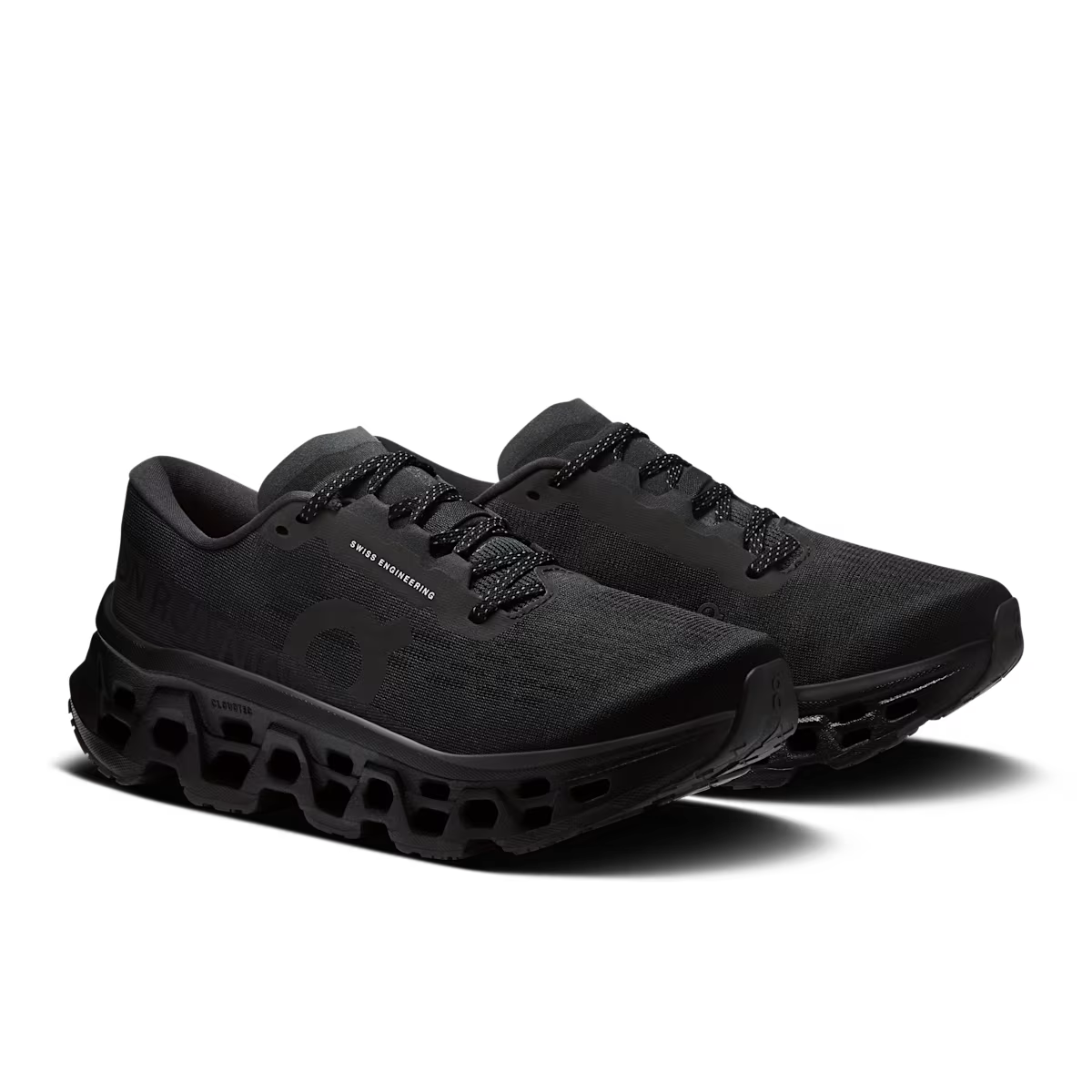 Women's On Cloudmonster 3 running shoe in Black Black - product view 6