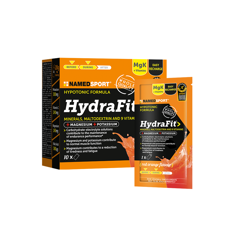 NamedSport HydraFit | Hypotonic Electrolyte Drink Sachets | 10 x 20g