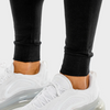 Statement Ribbed Joggers - Black